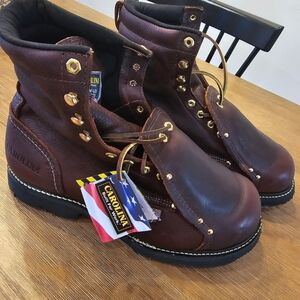 Carolina 8" EXT MET 505 men's steel toe metguard work boots